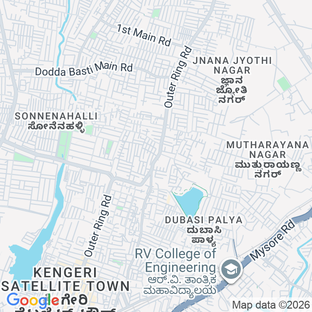 인도 R&D 센터 위치 지도